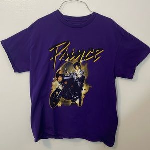 Prince Purple Rain T-shirt Large music memorabilia